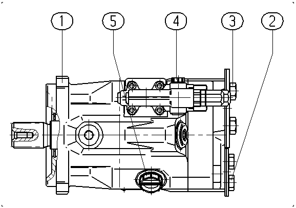 AL A10V O 60 DFR1/52L-PSD11N00 -SO705 — Drawing