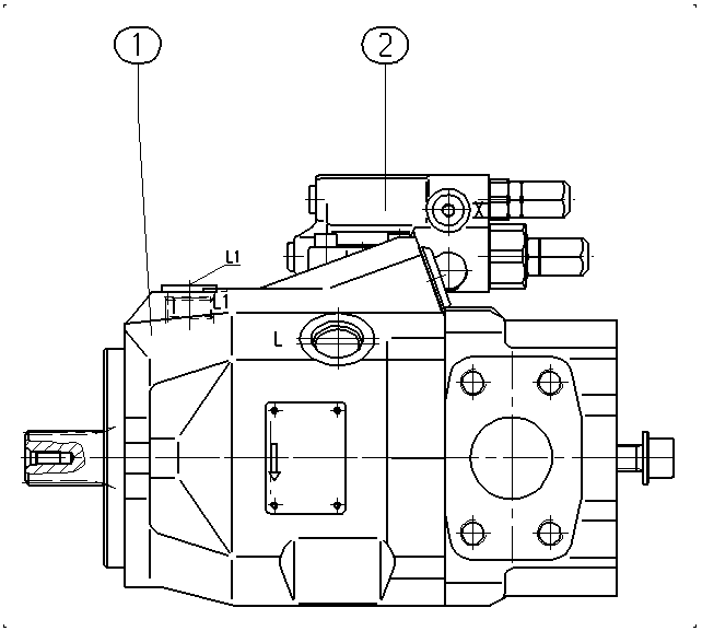 A A10VNO 63DFR1/52R-VRC62K68 ES1052*SV* — Drawing