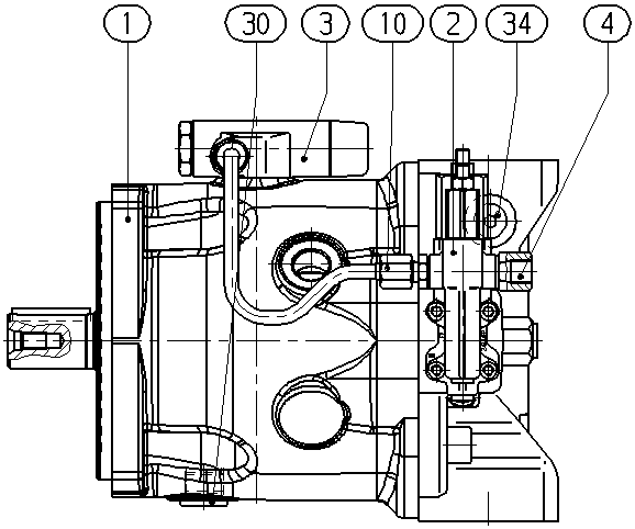 A A10VSO140LA7DS/32R-VSB12N00 — Drawing