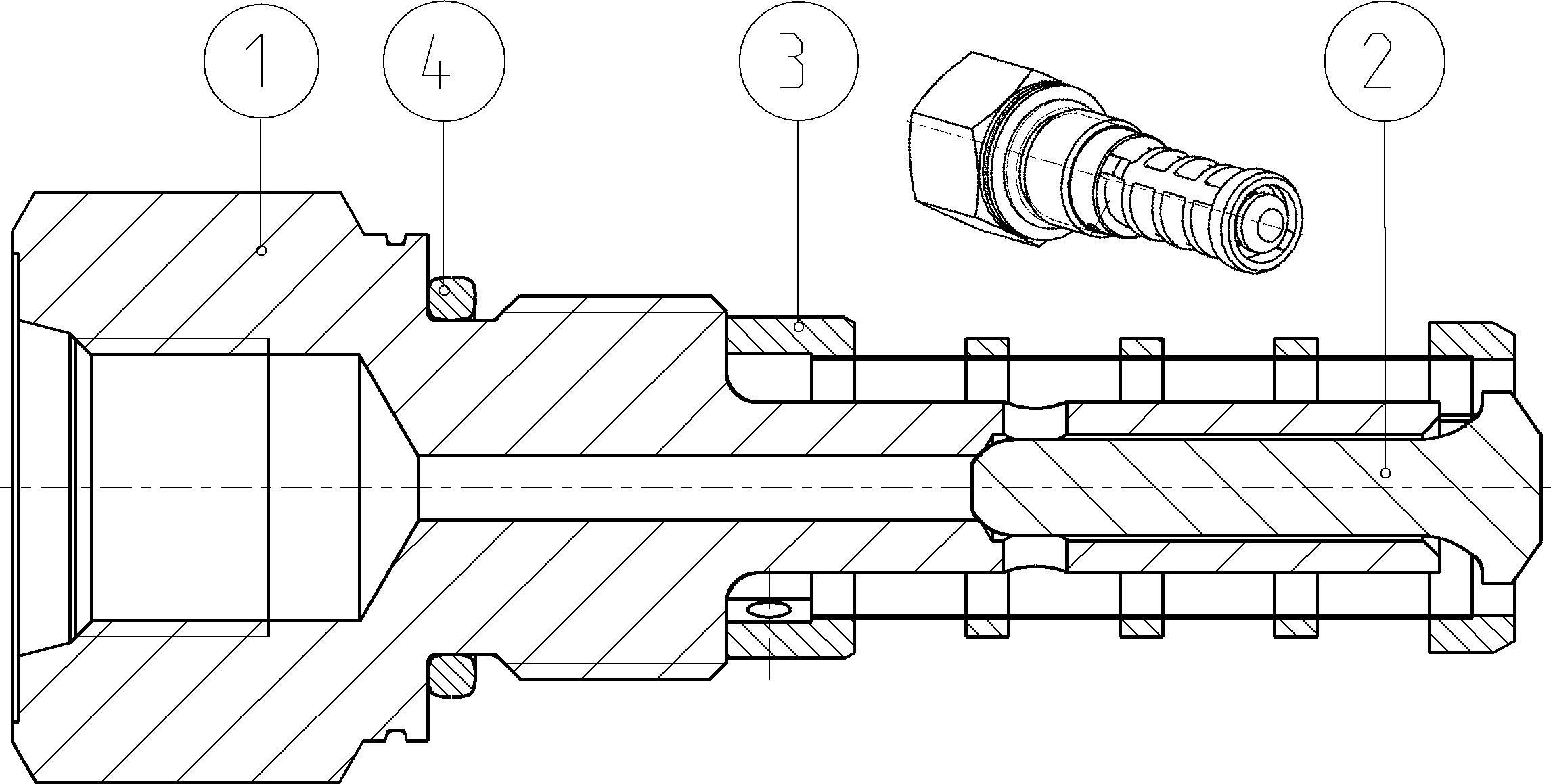 SHUTTLE VALVE — Drawing
