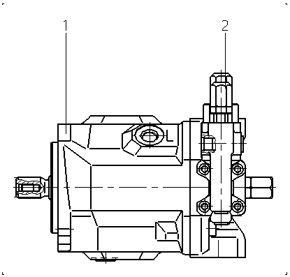 A A10VSO 18 DFR /31R-PSC62N00 -SO277 — Drawing