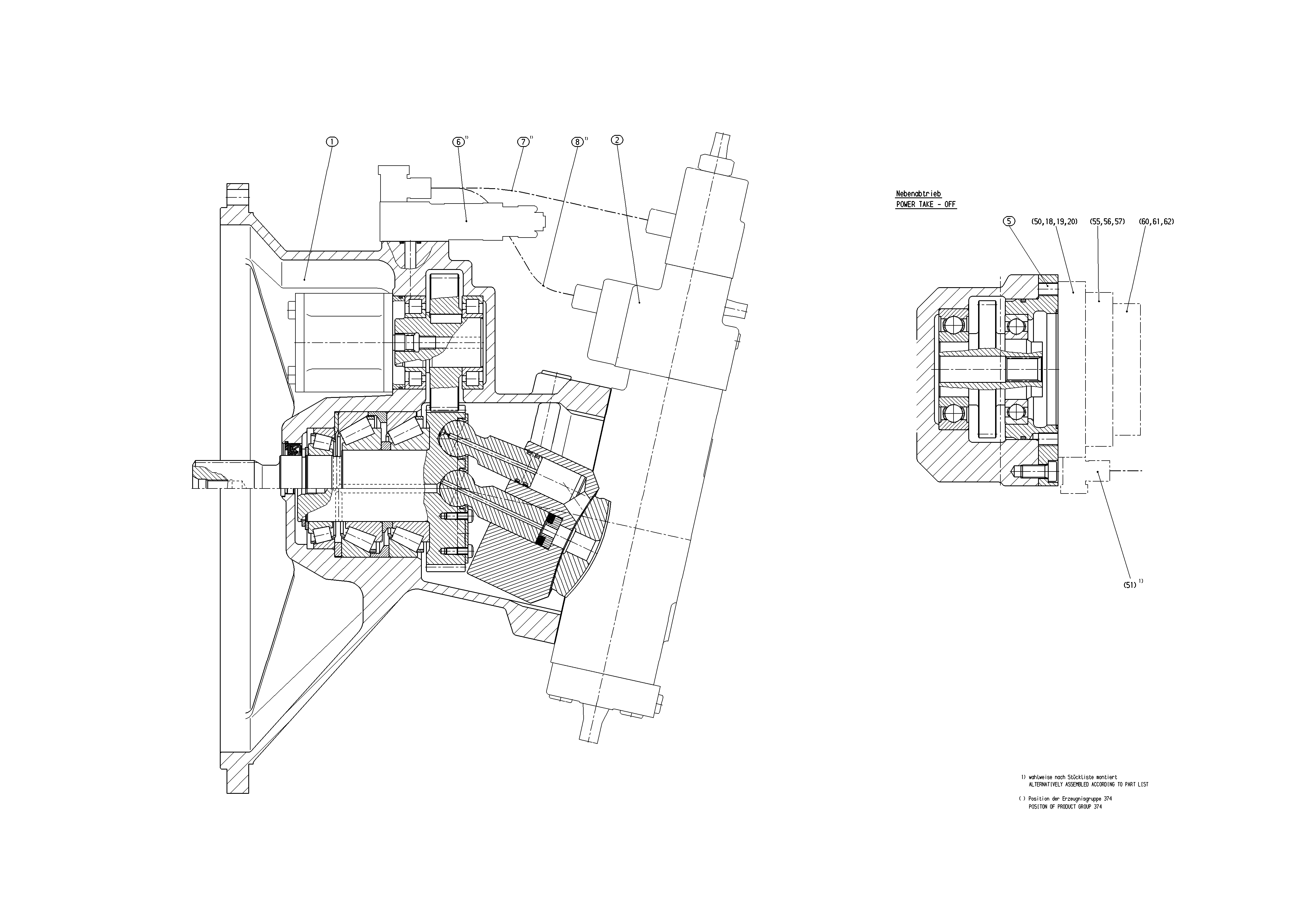 A8VO200LA1KH1/63R1-XSG05F04X-S — Drawing