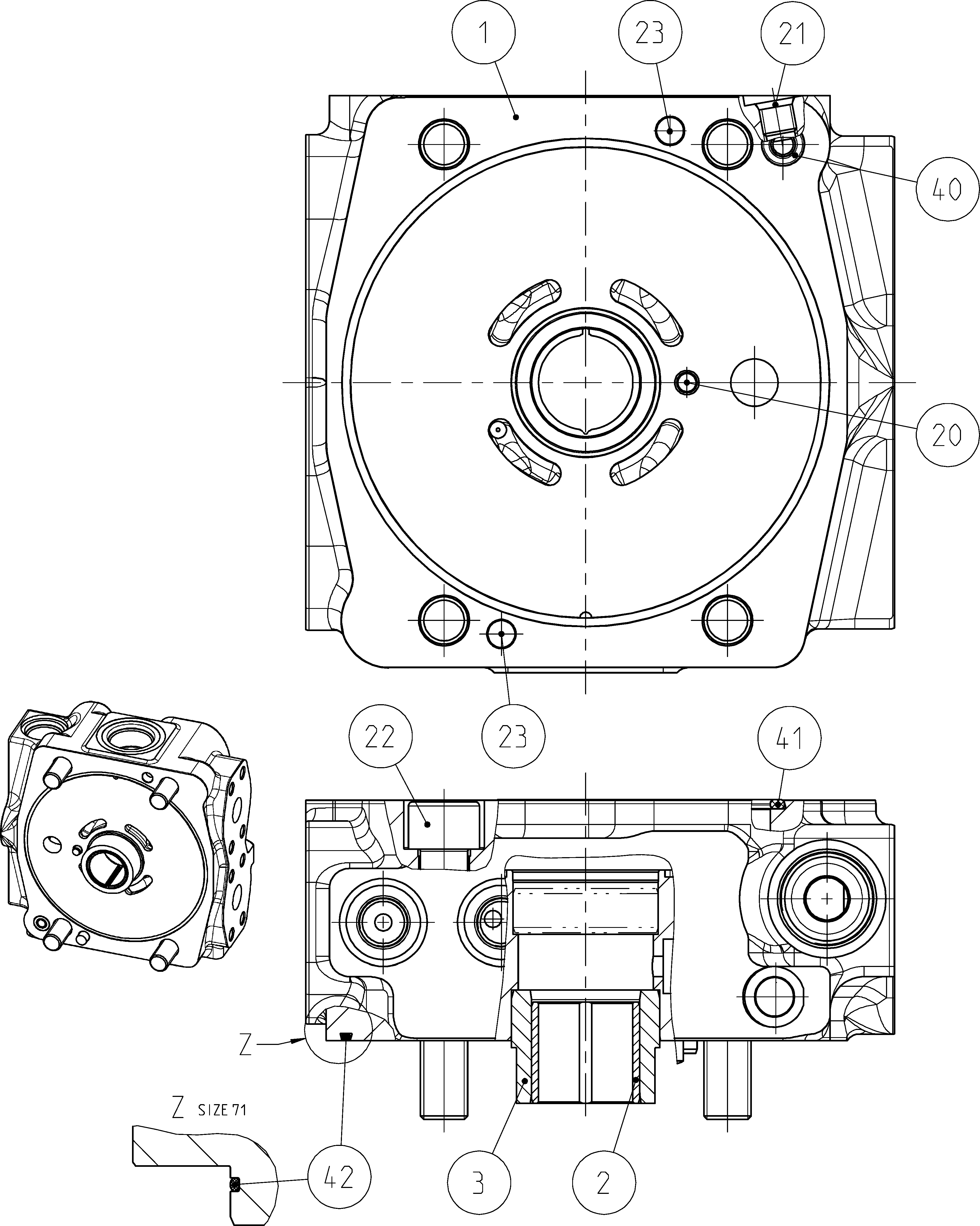 CONNECTION PLATE — Drawing