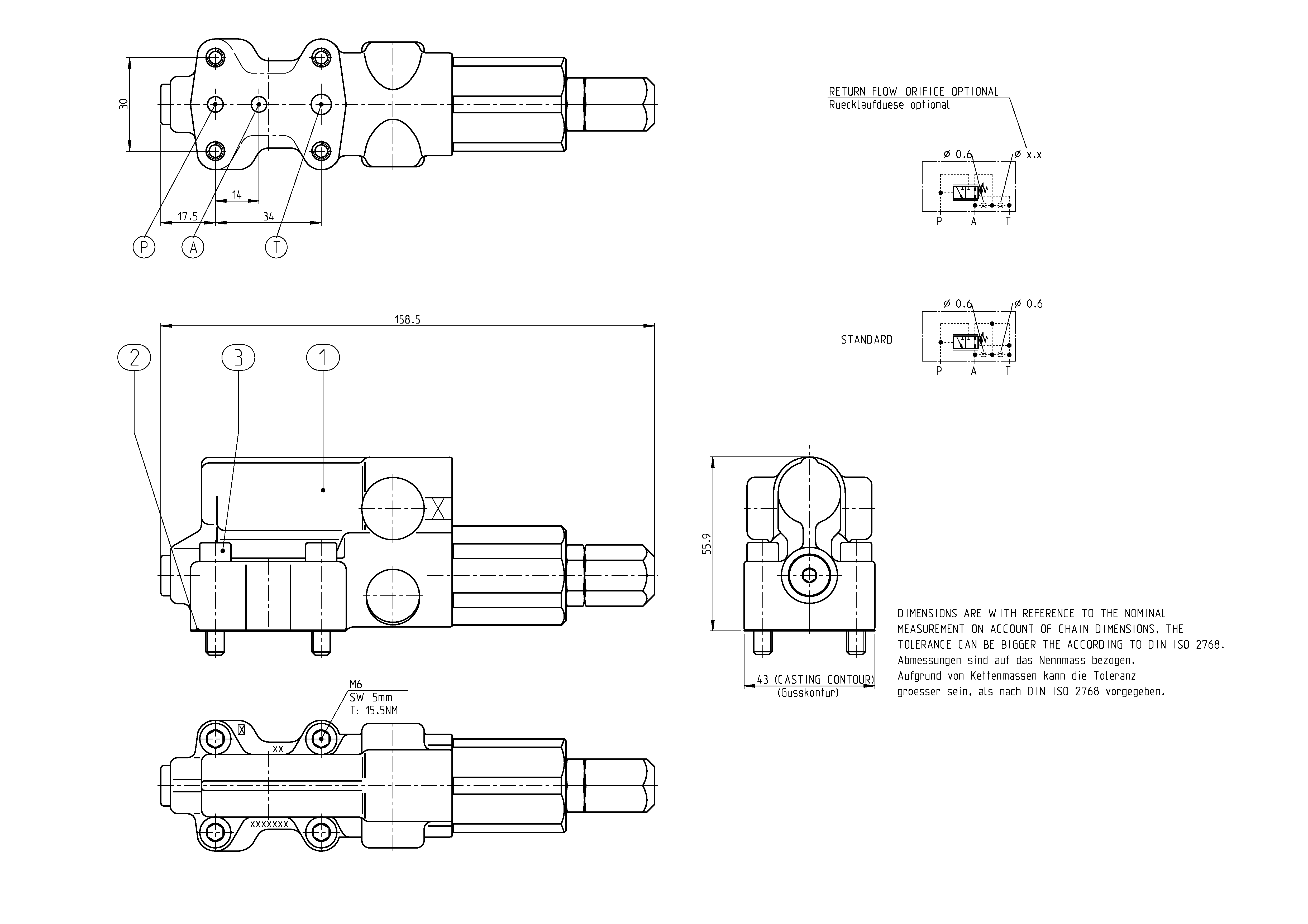 CONTROL VALVE — Drawing