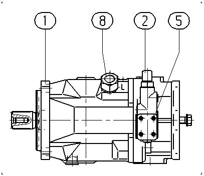 A A10V O140 DR /31R-VSD12K07 — Drawing