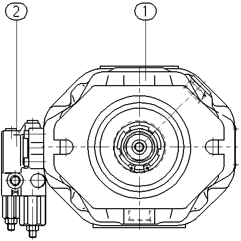 AH A10V O100 DFR1/31R-VSC44K68 -S2772 — Drawing