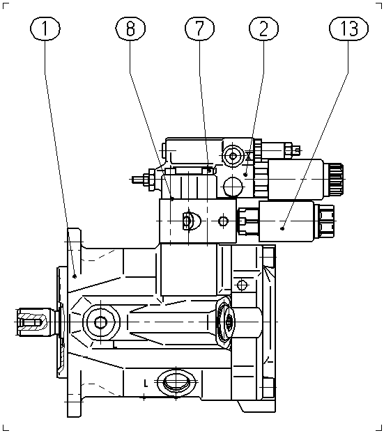 A A10V O 45ED 71 /52R-VSC11N00P -S2890 — Drawing