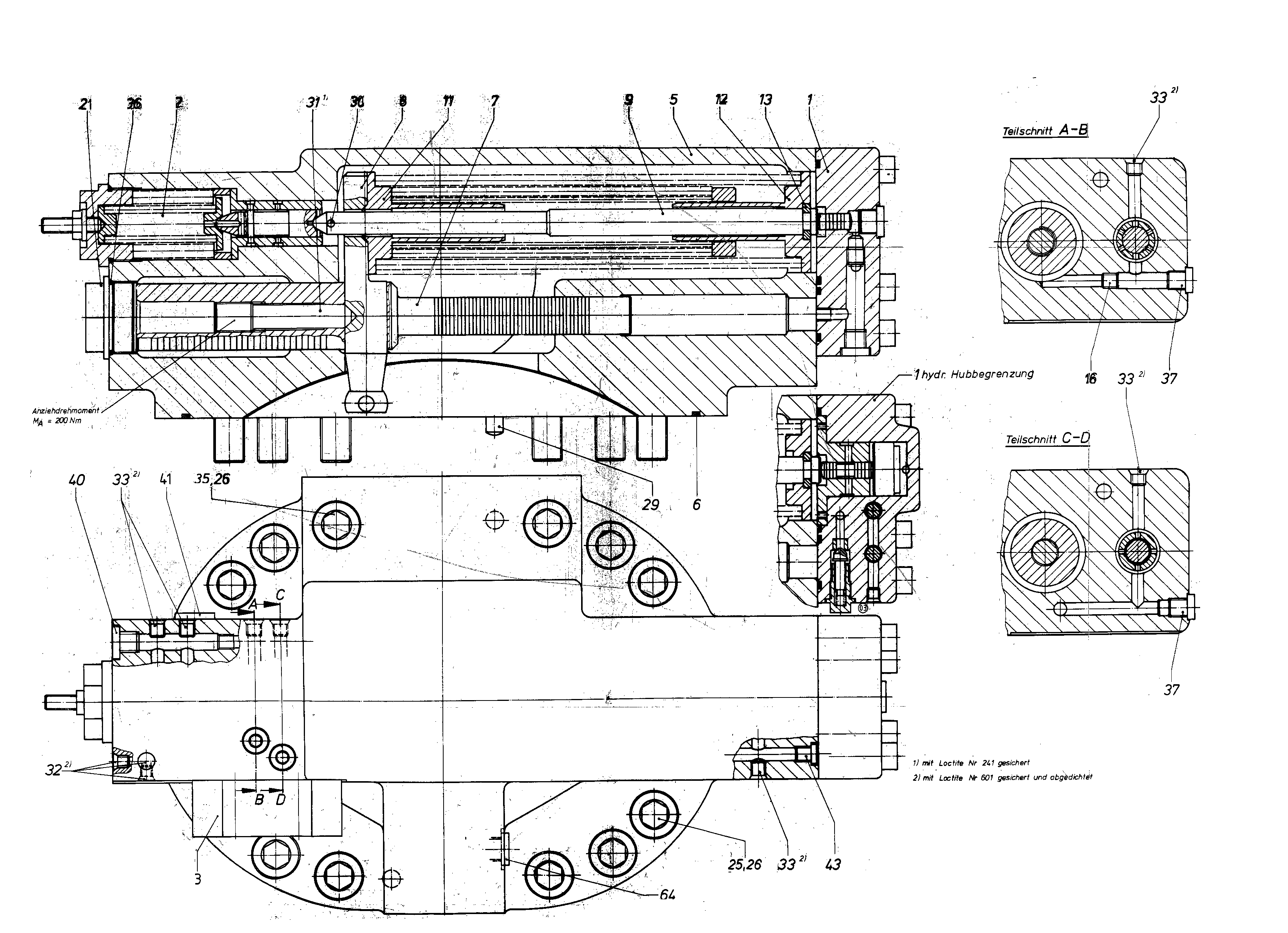 VERST. A7V 500 LV FERNGEST. V — Drawing