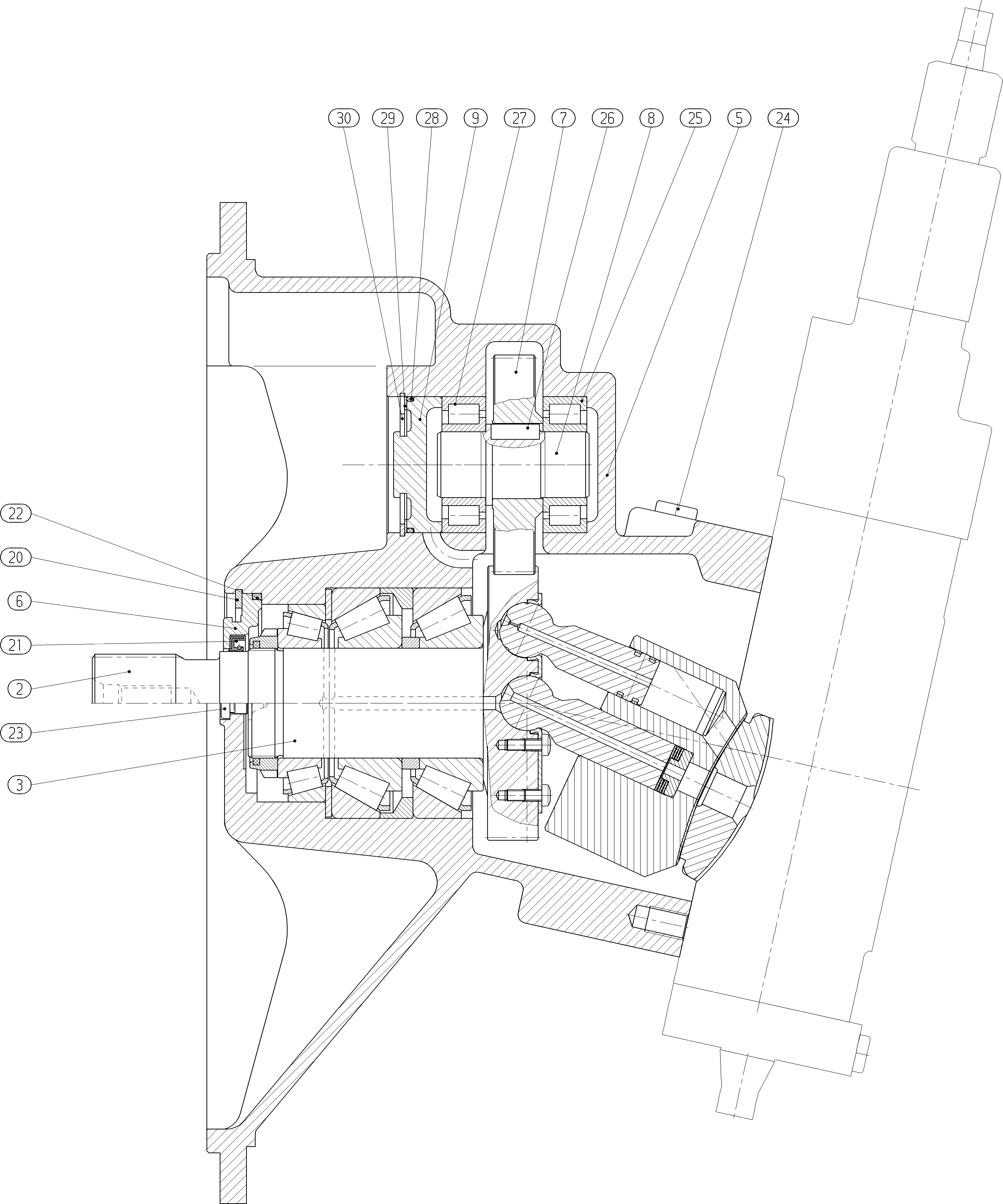 A8VO80/60R1-SO — Drawing