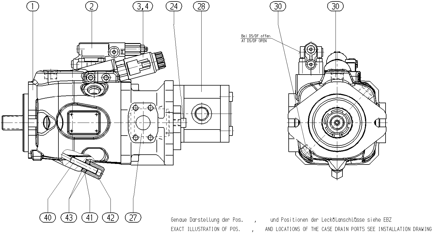 A A10V O63EK1DS/53L-VSD12H00P -S2687 — Drawing