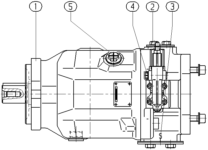 AP A10V O100 DFR1/31R-VKC62K04 — Drawing