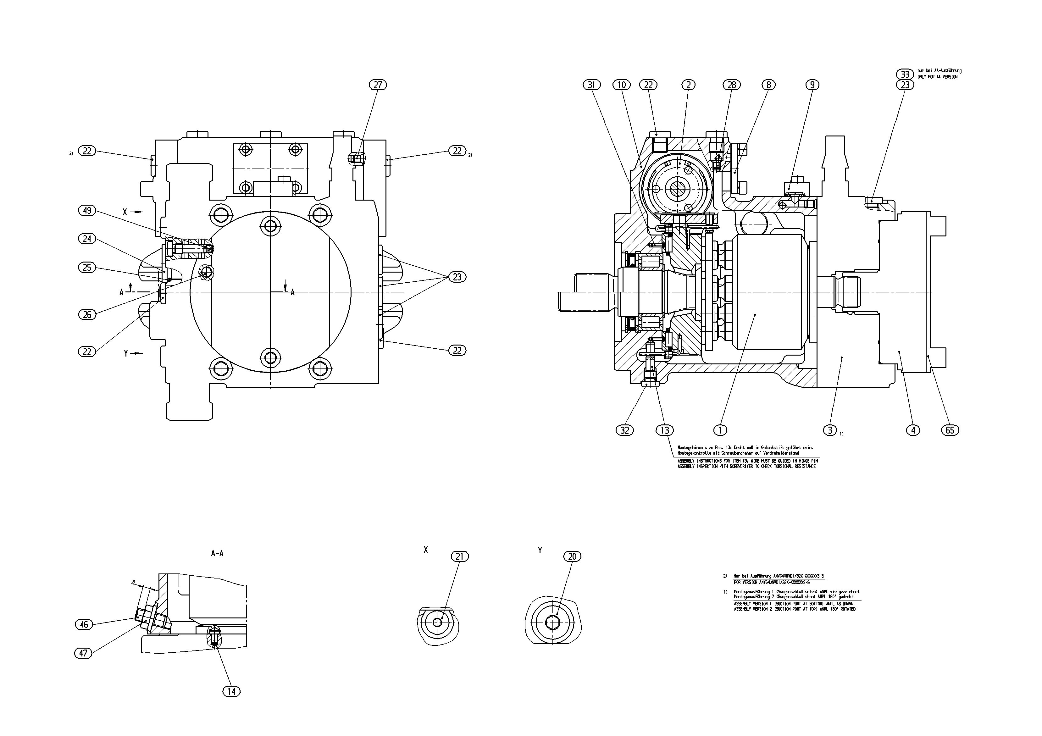 A4VG40NVDT1/32R-NZC02F015S-S — Drawing