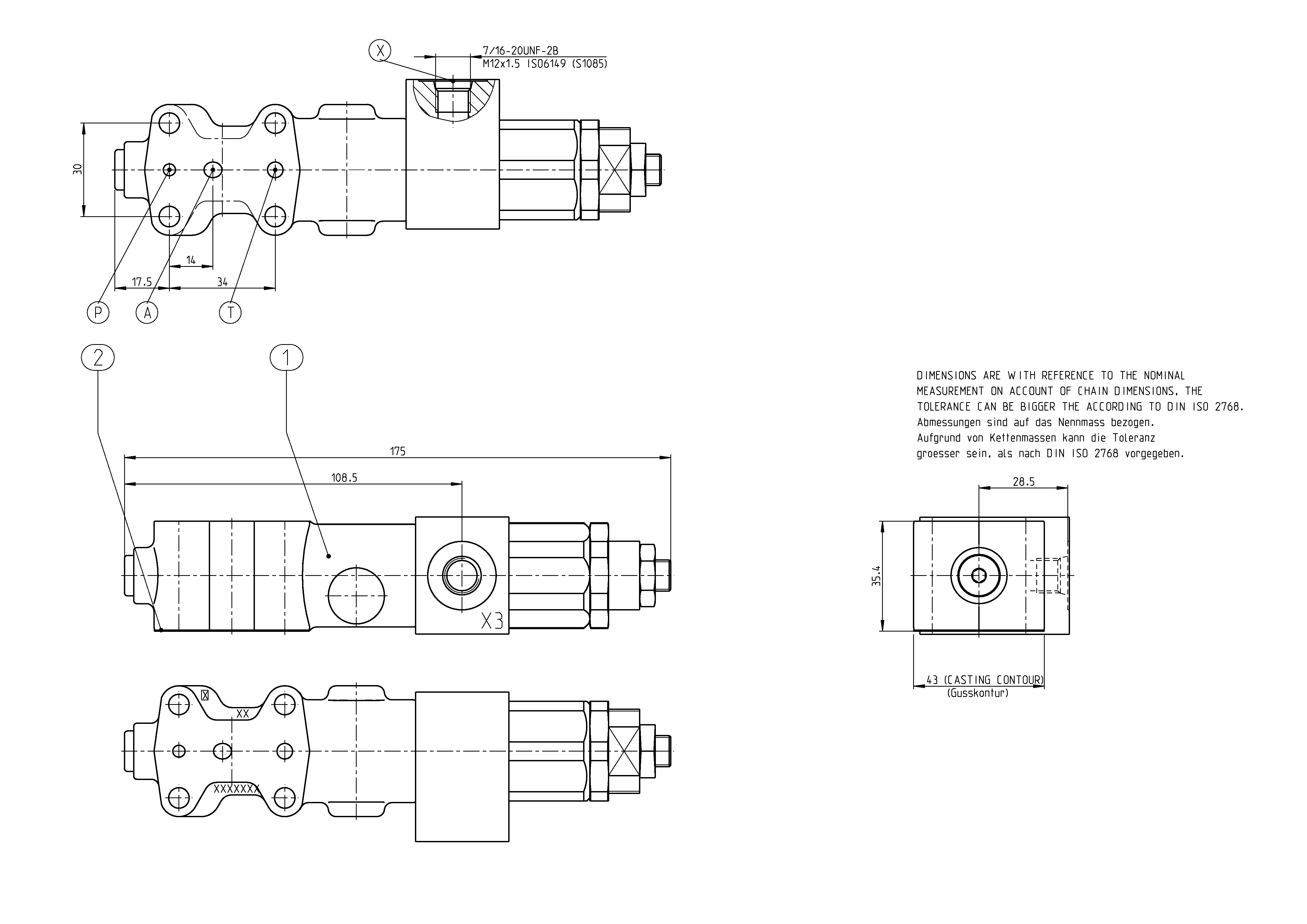 CONTROL VALVE — Drawing