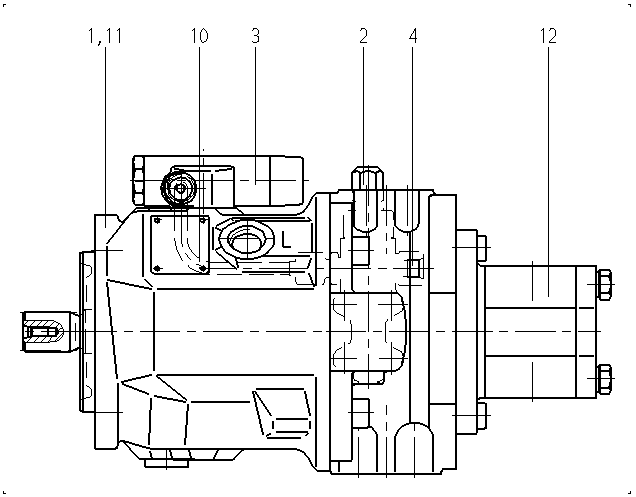 AA10VO28DFLR/31L-PSC62G30 — Drawing