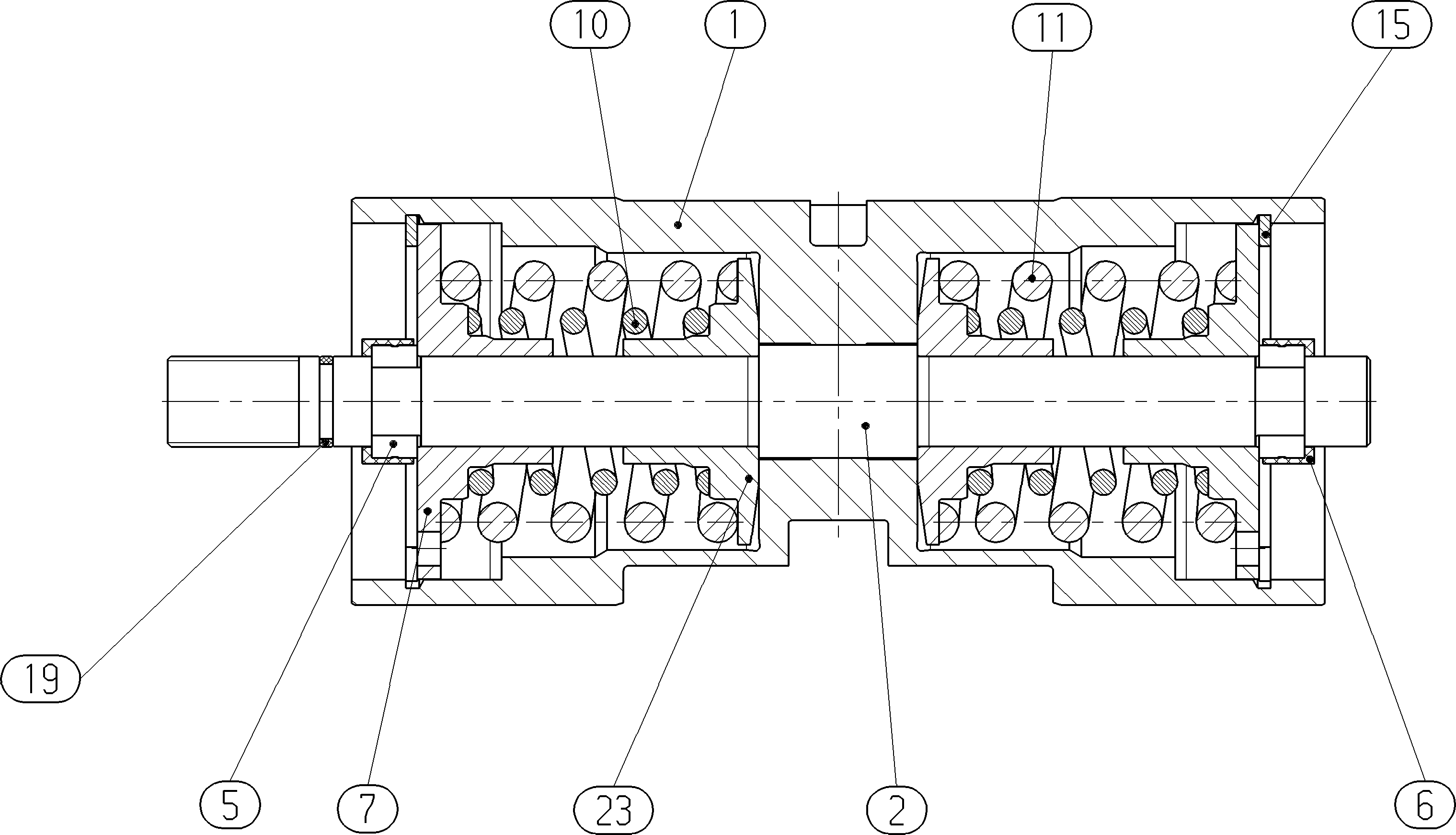 POSITIONING PISTON — Drawing