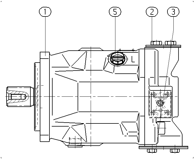 AL A10V O140 DG /31L-PSD62N00 — Drawing