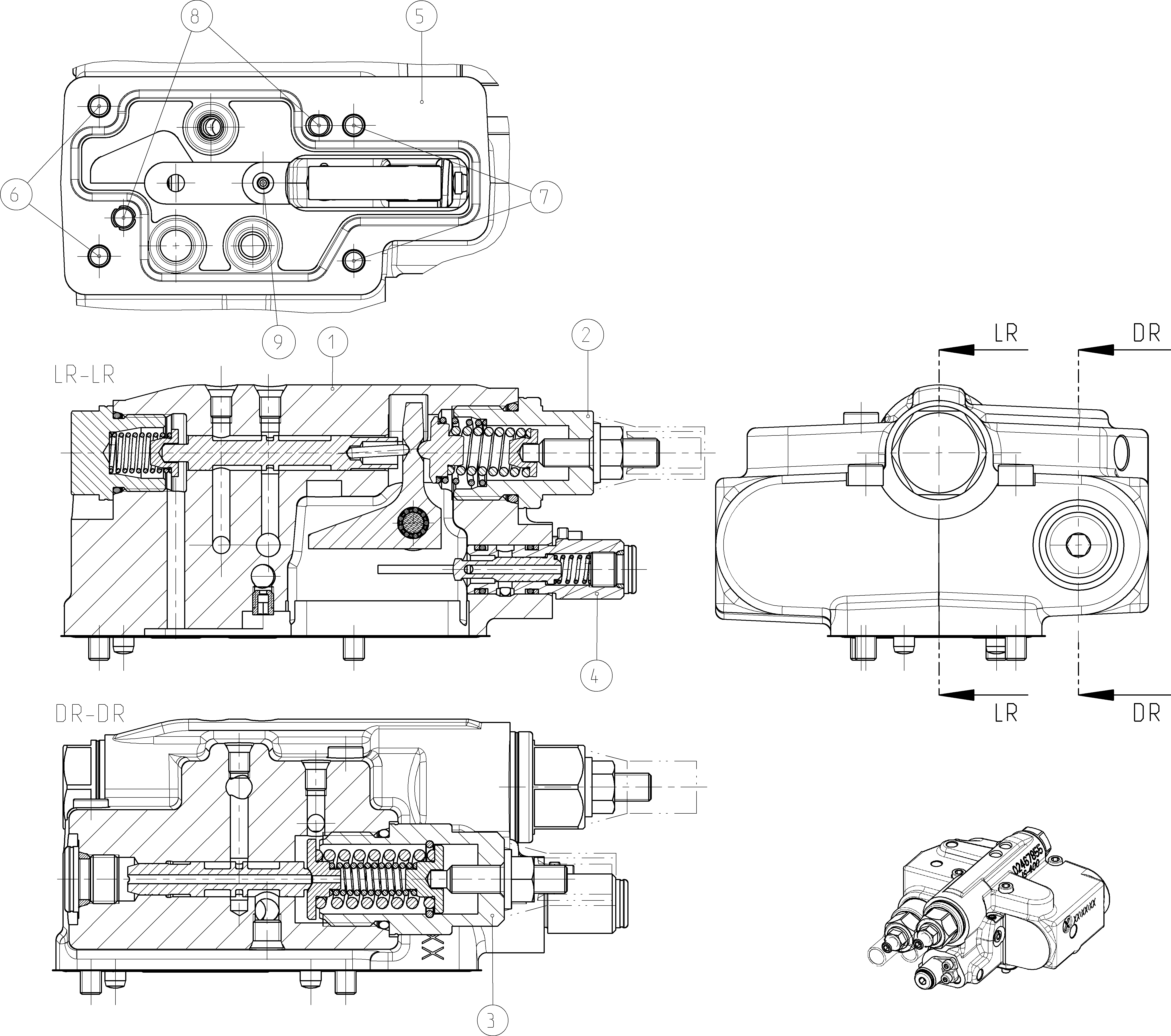 CONTROL VALVE — Drawing