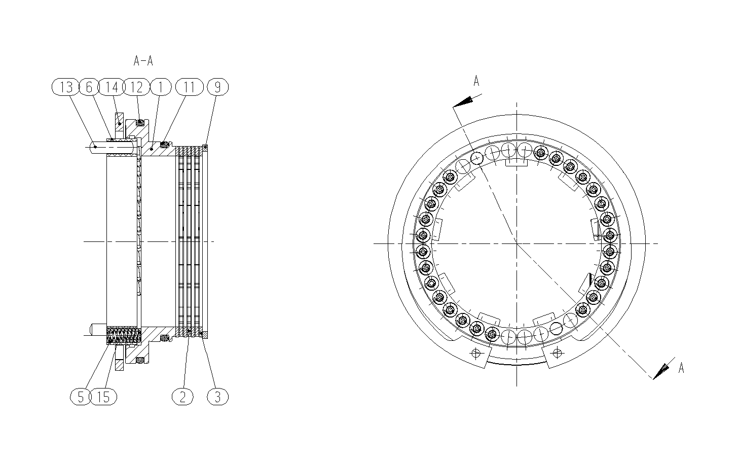 THRUST RING — Drawing