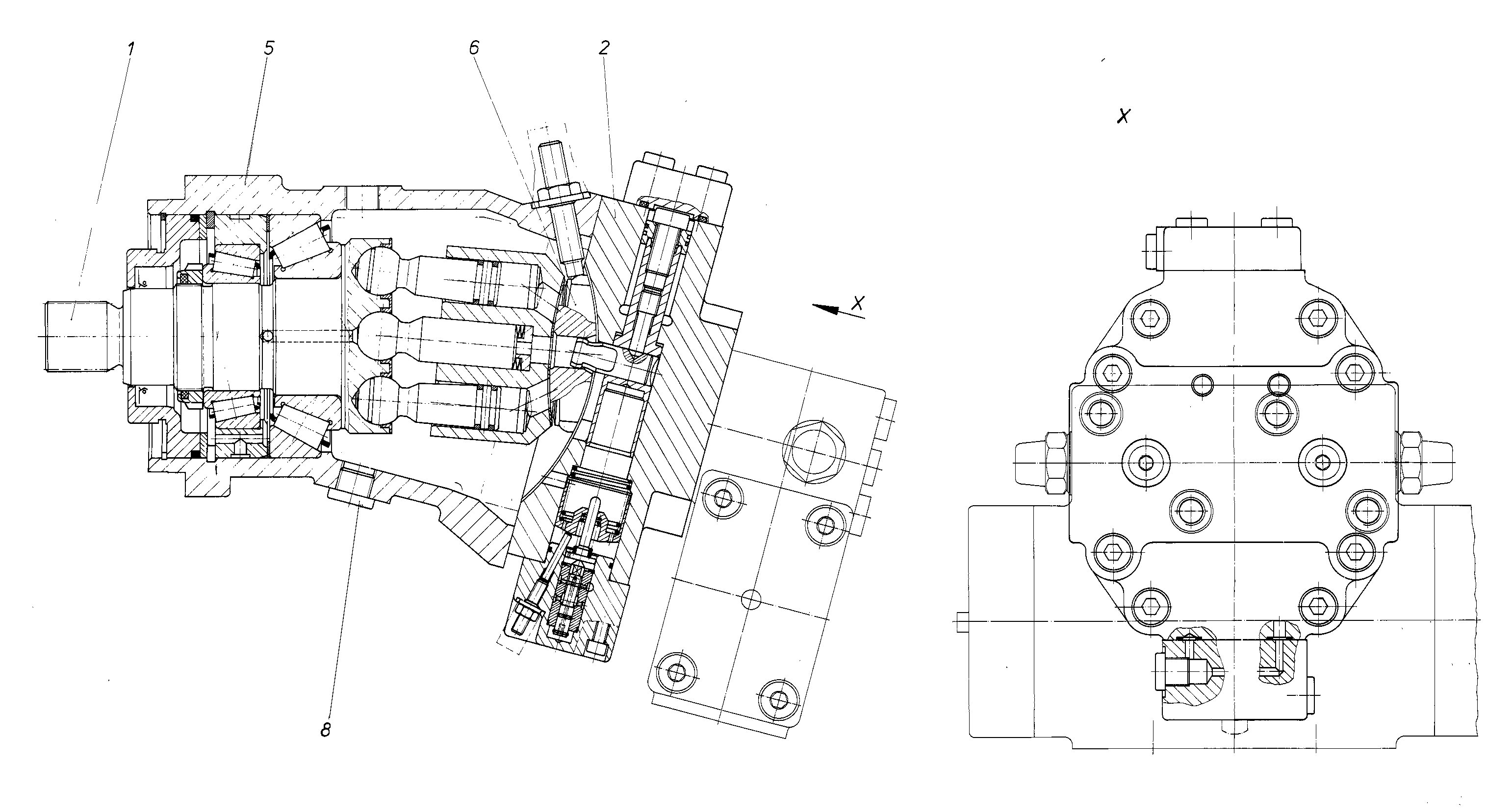 A6VM55HA1/62W-NZB380A — Drawing
