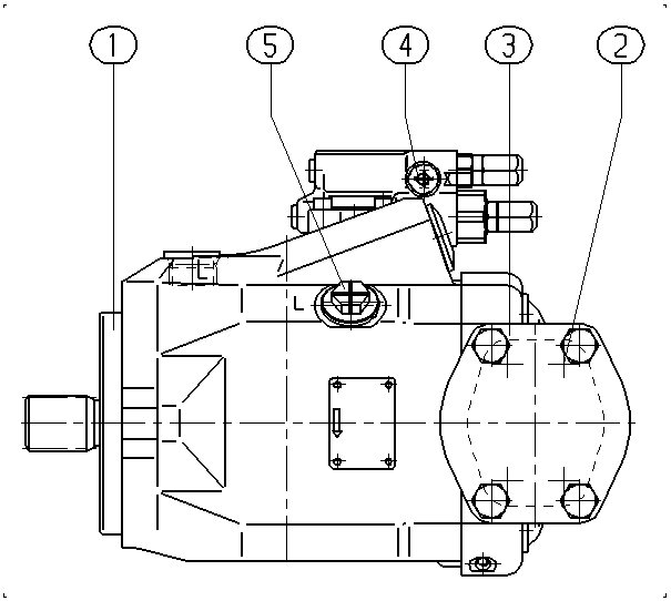 AL A10V O 85 DFR1/52R-VUC62N00 — Drawing