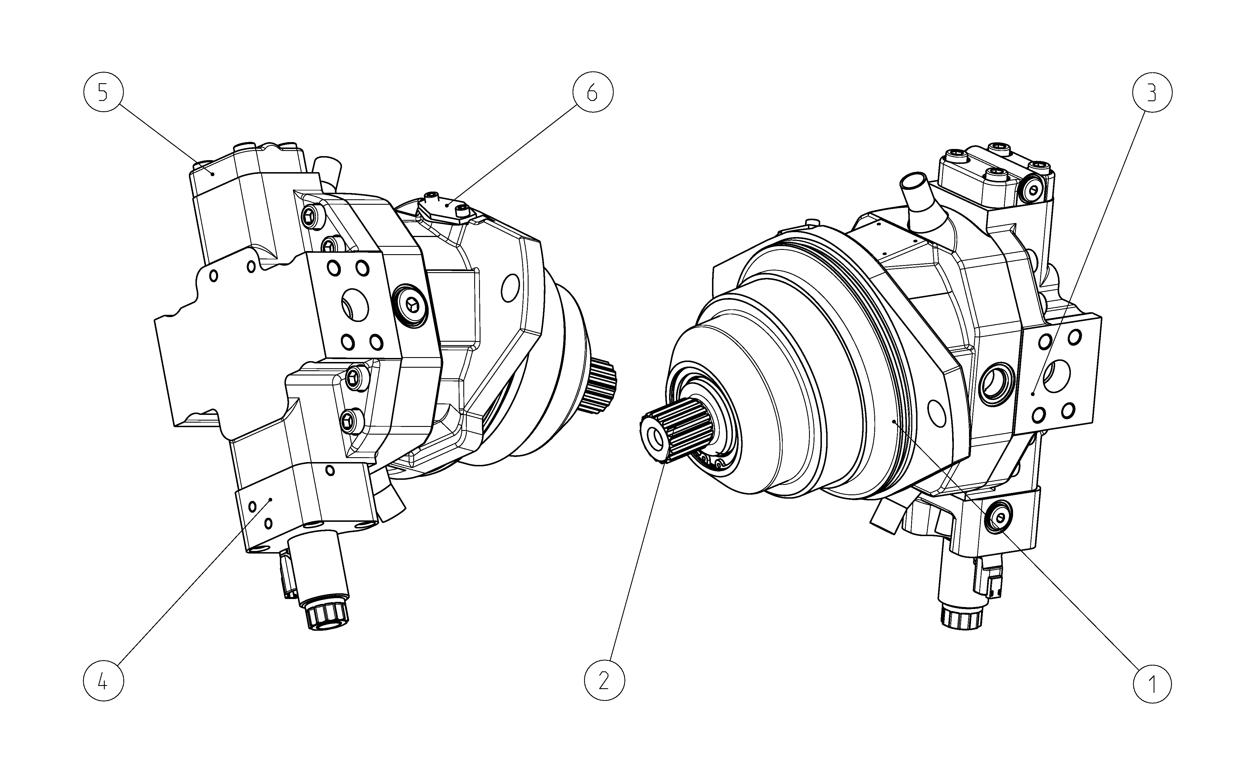A6VLE107EP1/63W-VZL020FPA-S — Drawing