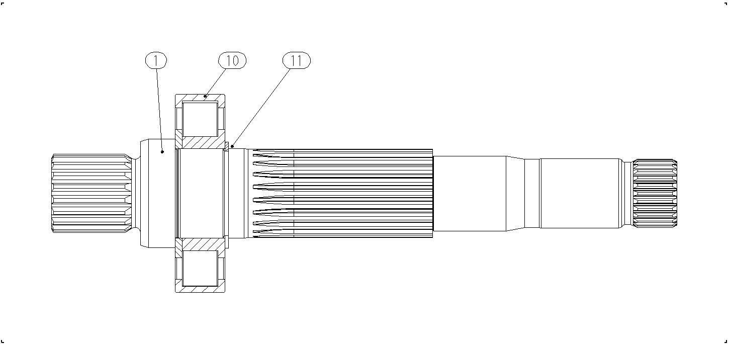 DRIVE SHAFT — Drawing