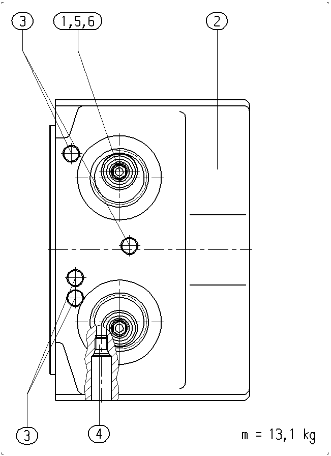 CONNECTION PLATE — Drawing