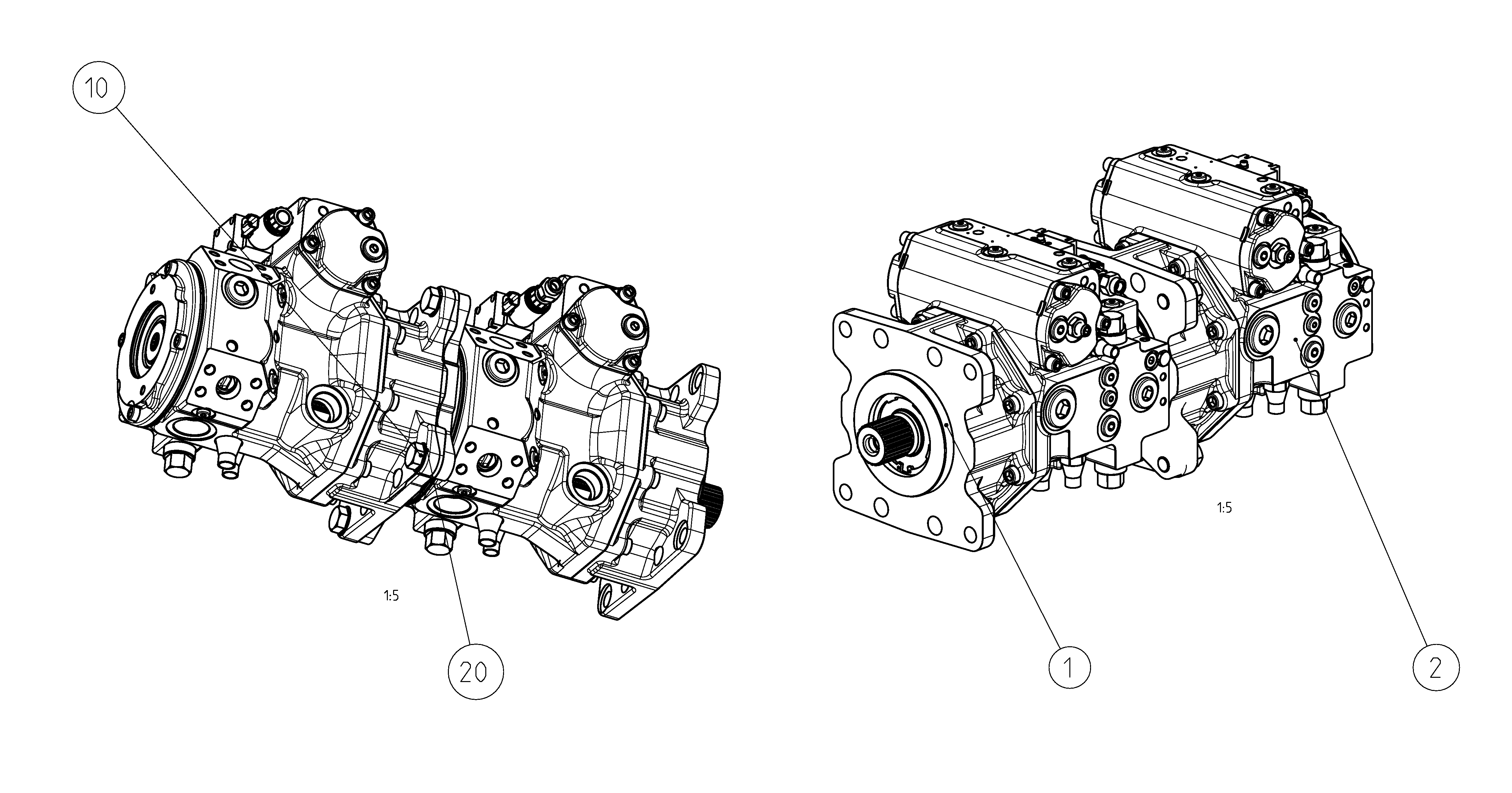 A4VG175EP0/40NR+A4VG175EP0/40NR — Drawing