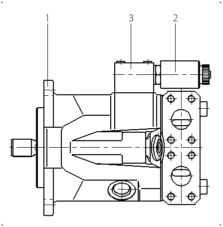 AAA10VM45EZ1/52W2-VRC10N000-SO687 — Drawing