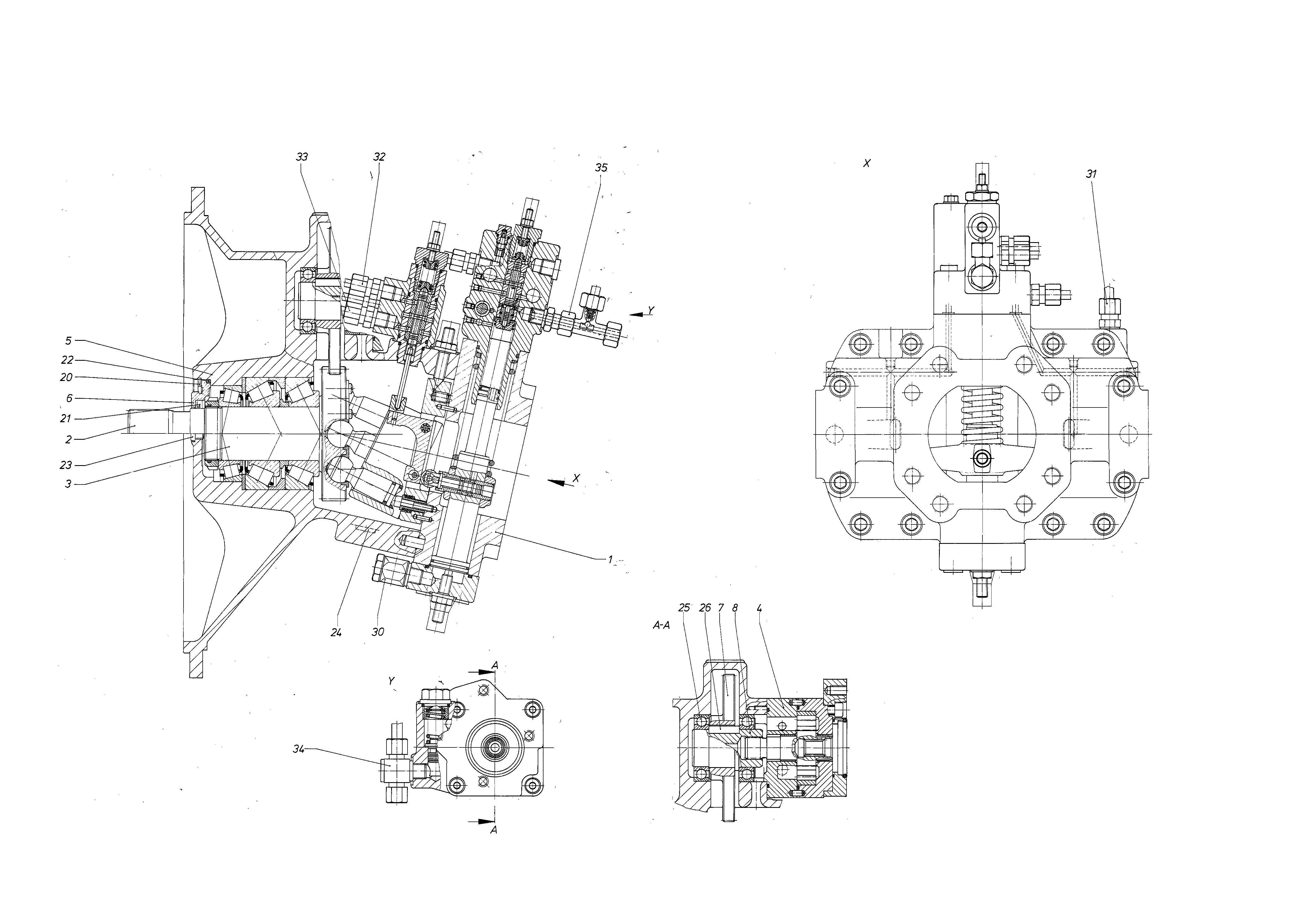 A8VO80SRH2/6OR1-PZG05F48 — Drawing