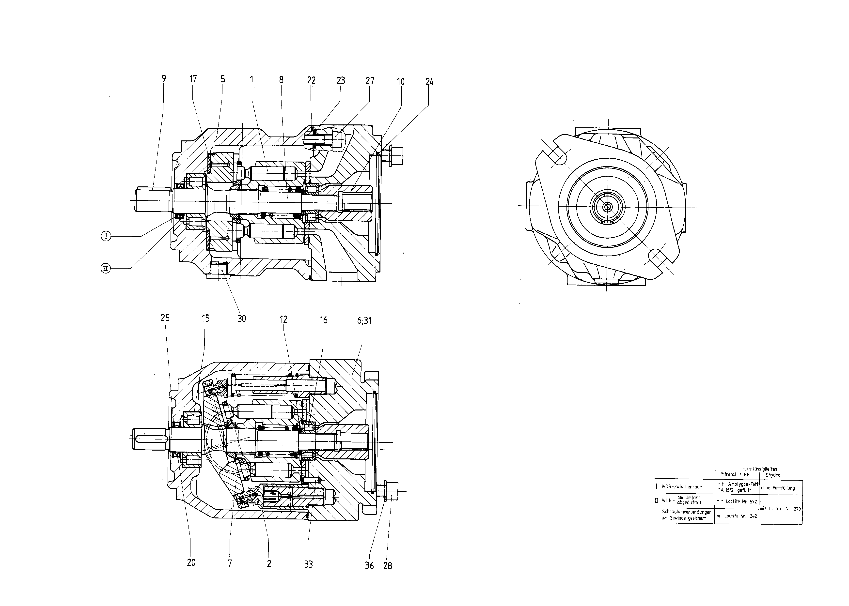 GE A10VSO 28 OV /31R-PPA12K68 — Drawing