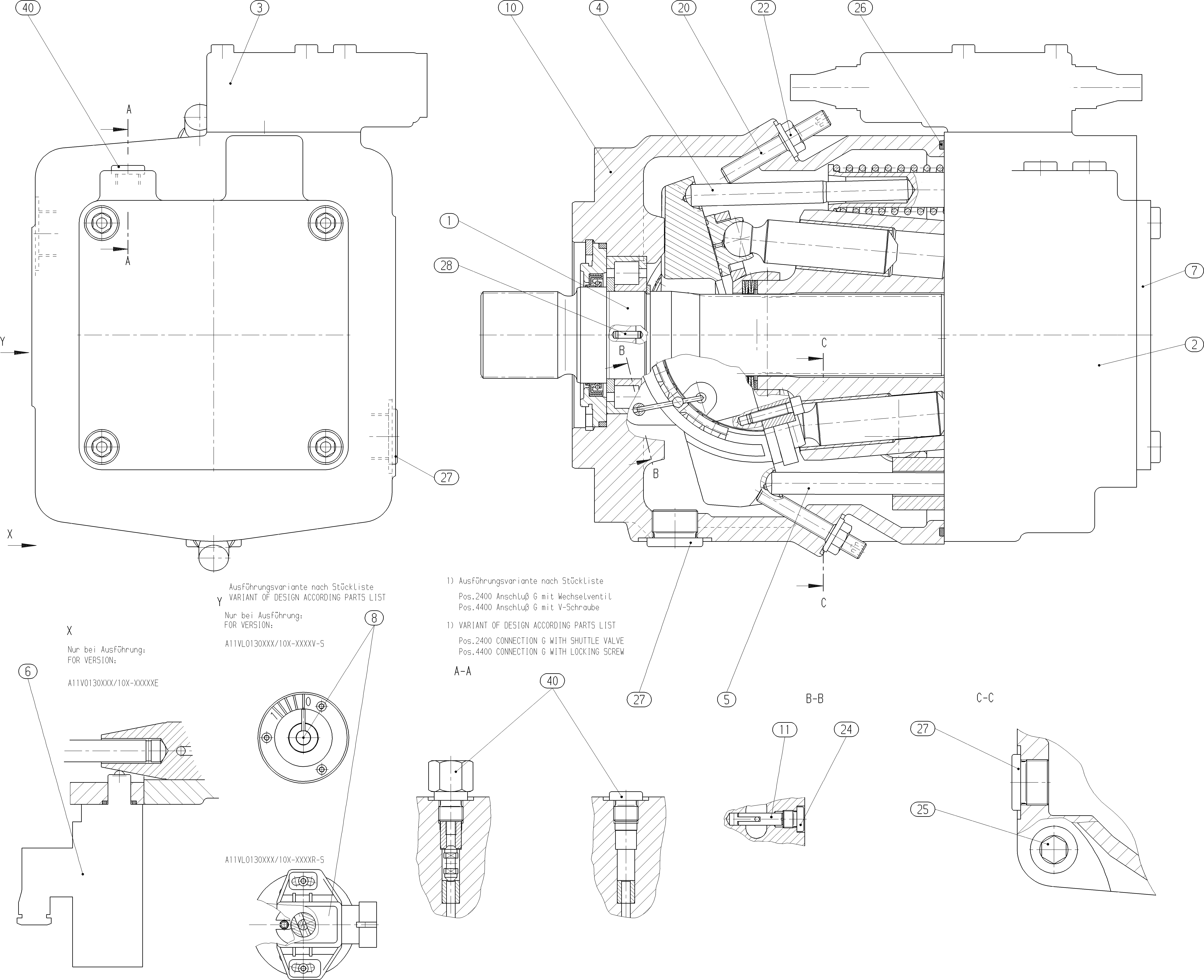 PT-AA11VO145LE2S2/11R-NZD07K52P-Y — Drawing