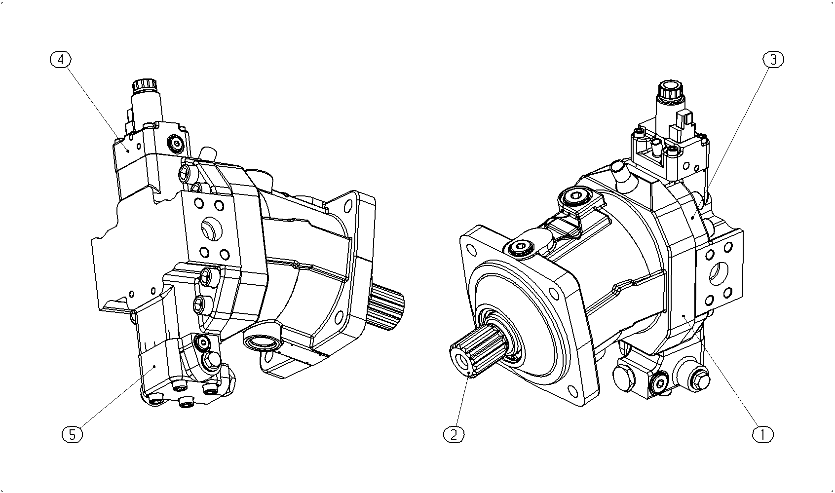 A6VM150EP600P000B/71MWV0R4T2250-S — Drawing