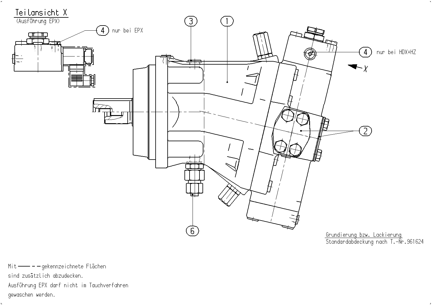 ALA6VM500HD3/63W2-PZH150B-SO110 — Drawing