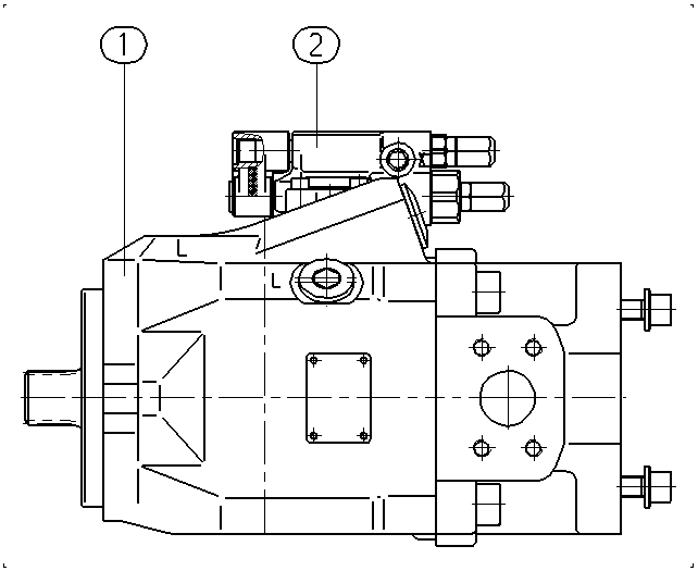 AA10VO85DFR1/52L-VWC43K68-S1432 — Drawing