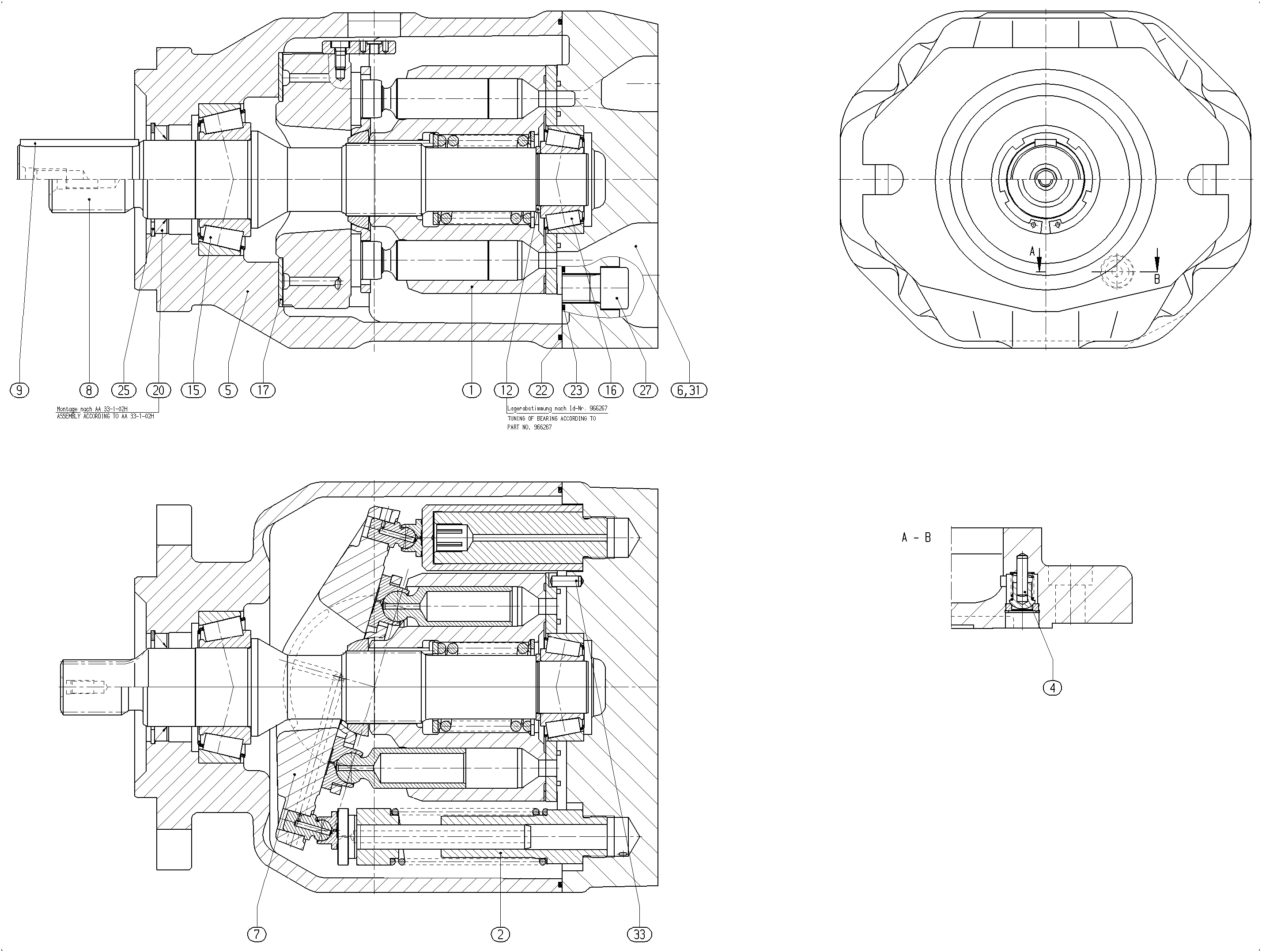 G A10V O100 OV /31L-PUC11N00 LR -SO855 — Drawing