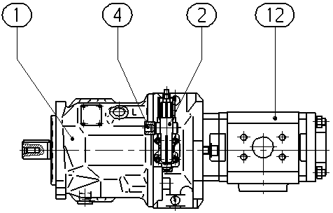 AA10VSO71DFR1/31R-VPA12X70 — Drawing