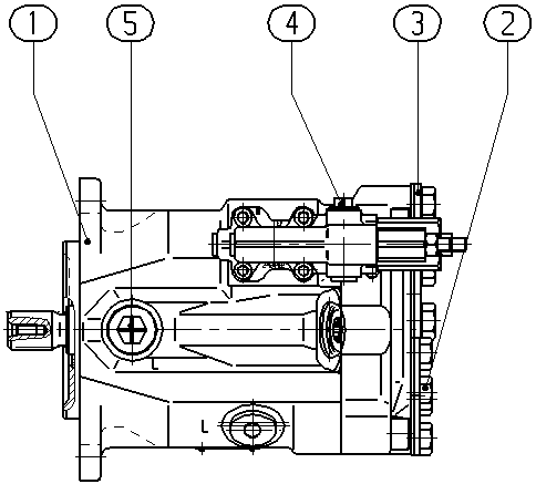 AL A10V O 45 DFR1/52L-VUC11N00 -S2798 — Drawing