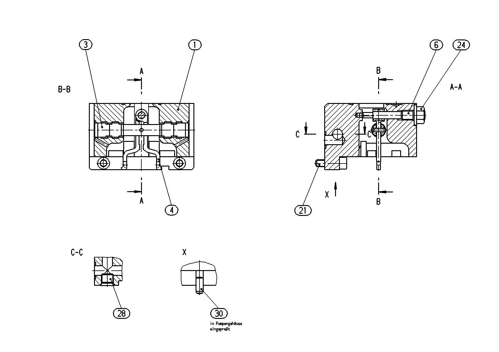 CONTROL HOUSING — Drawing