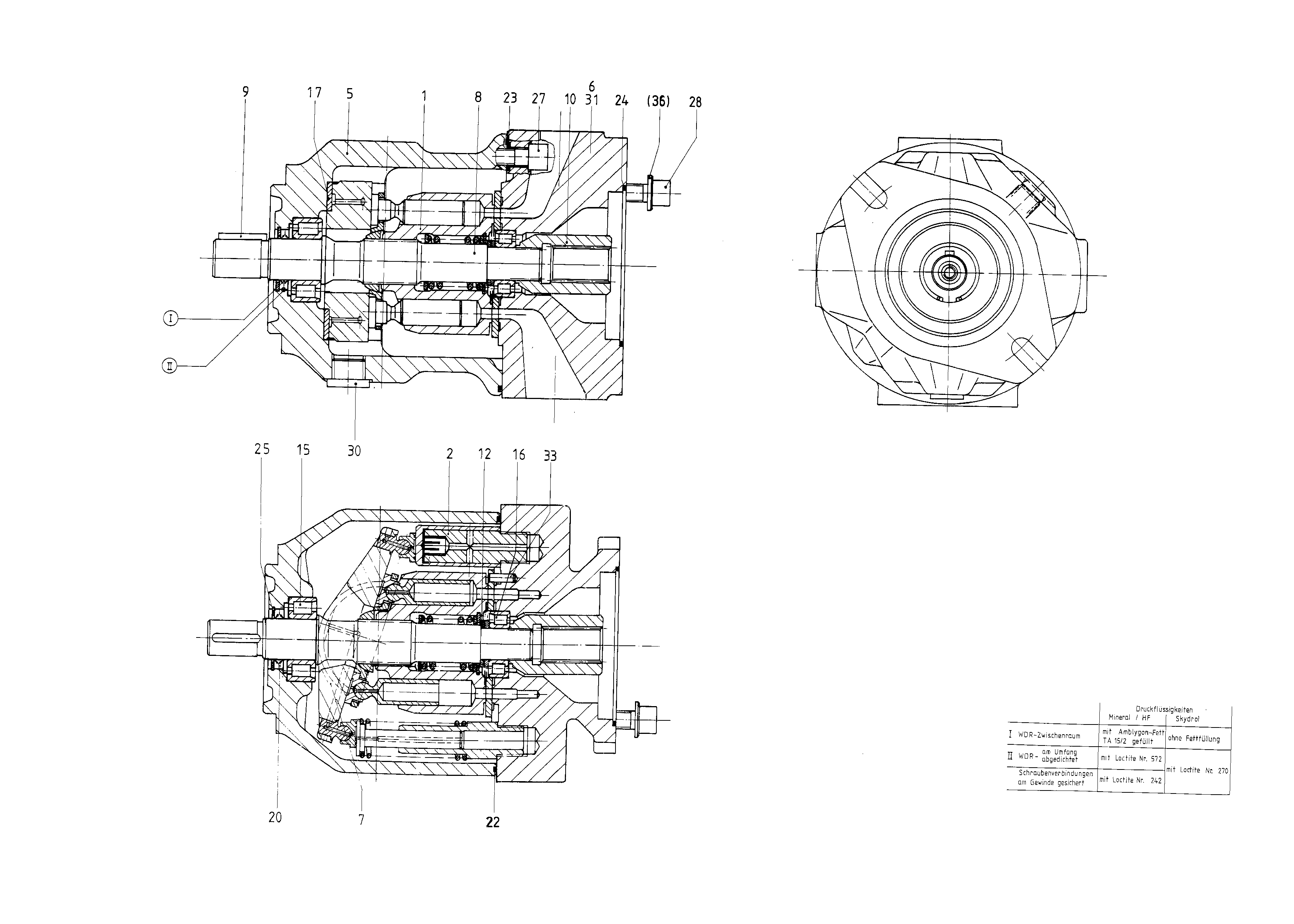 GE A10VSO 45 OV /31L-PPA12K01 — Drawing