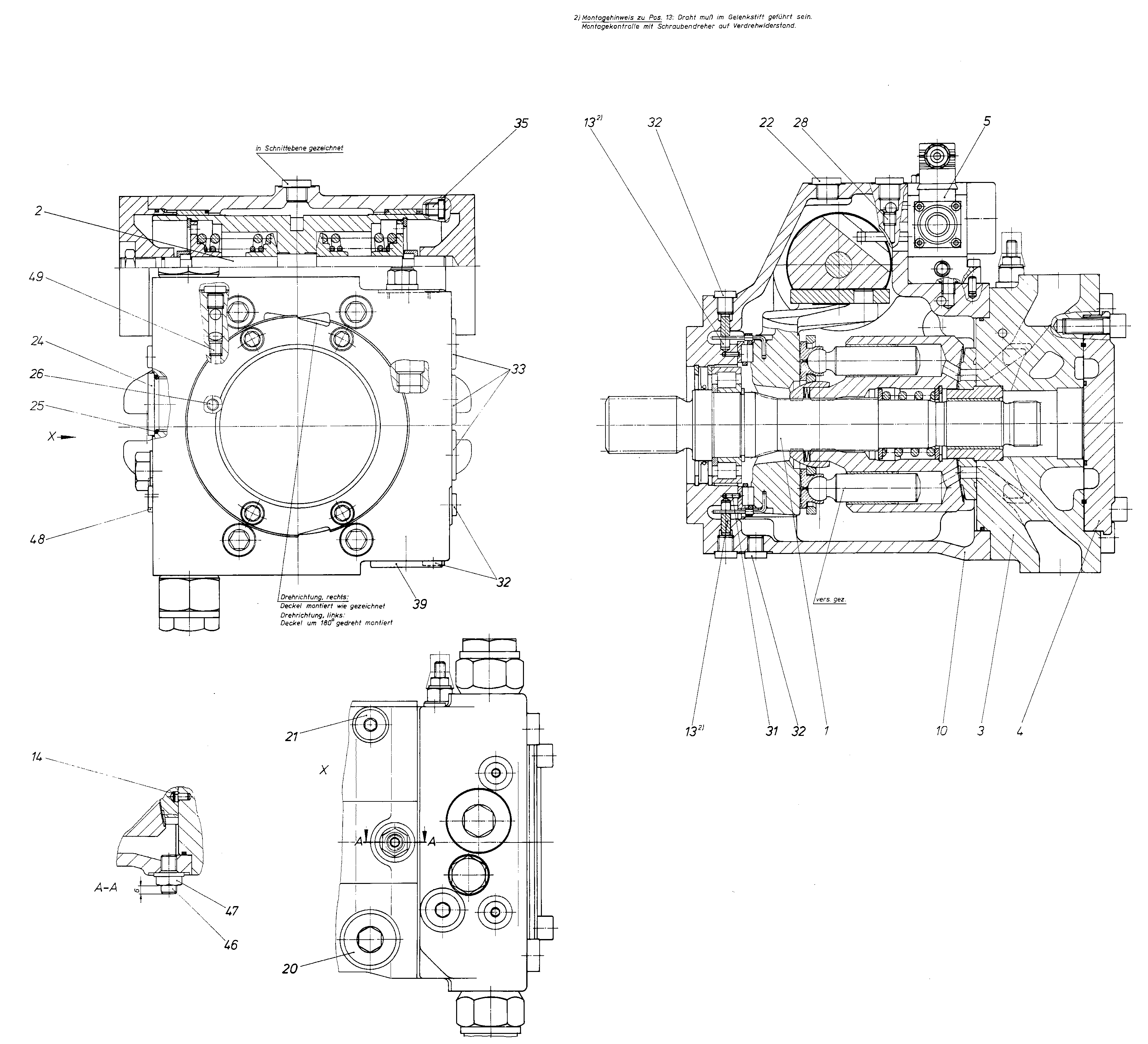 A4VG125EP2D1/32R-NSF02N003E-S — Drawing