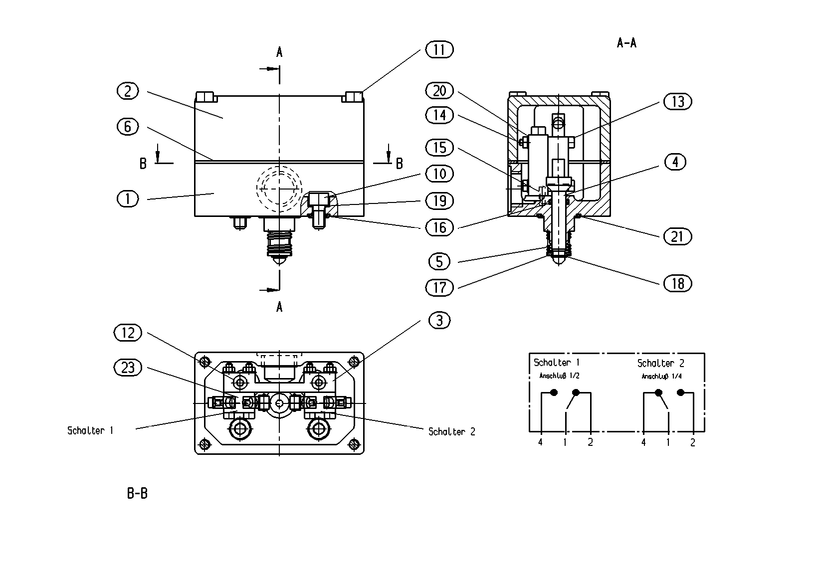 SWITCH ASSEMBLY — Drawing