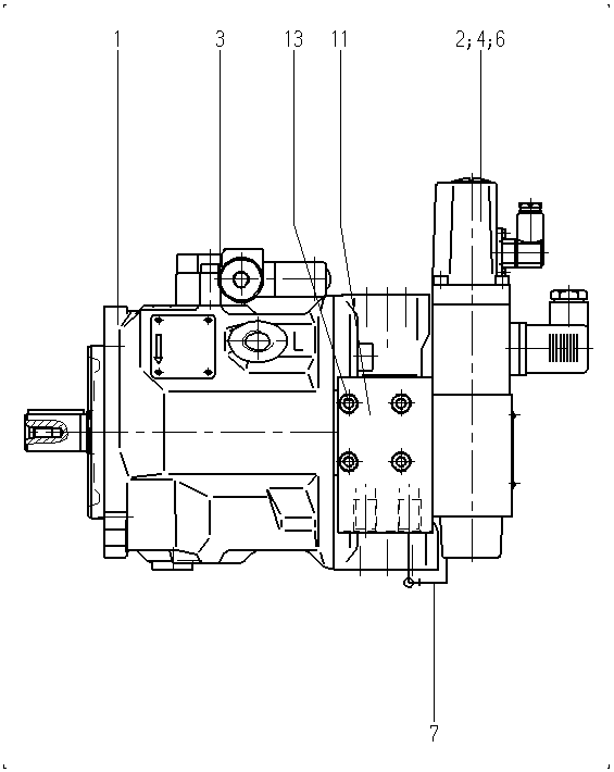 A A10VSO 28 DFEO/31R-PPA12N00 -SO203 — Drawing