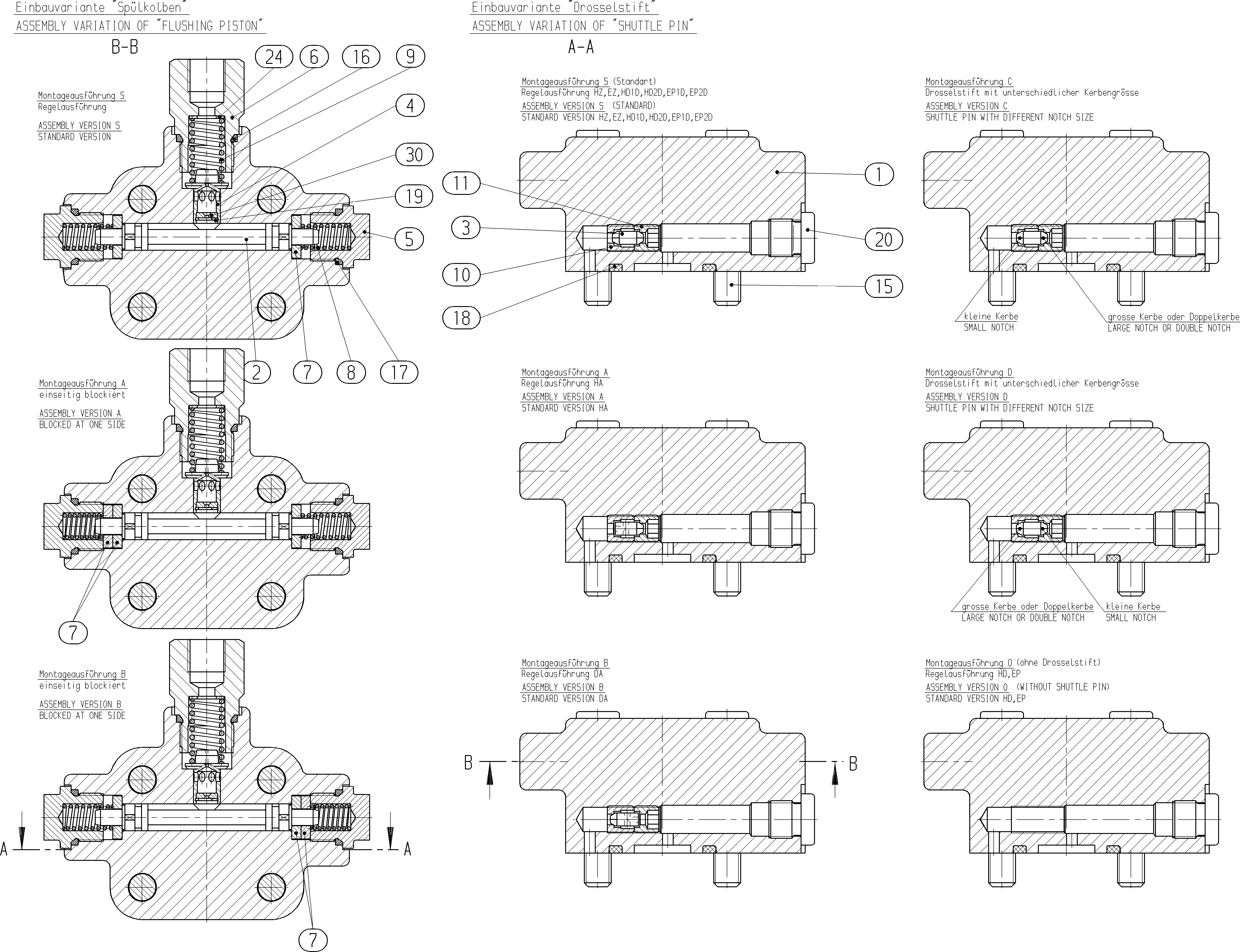 FLUSH/BOOST PRESSURE VALVE — Drawing