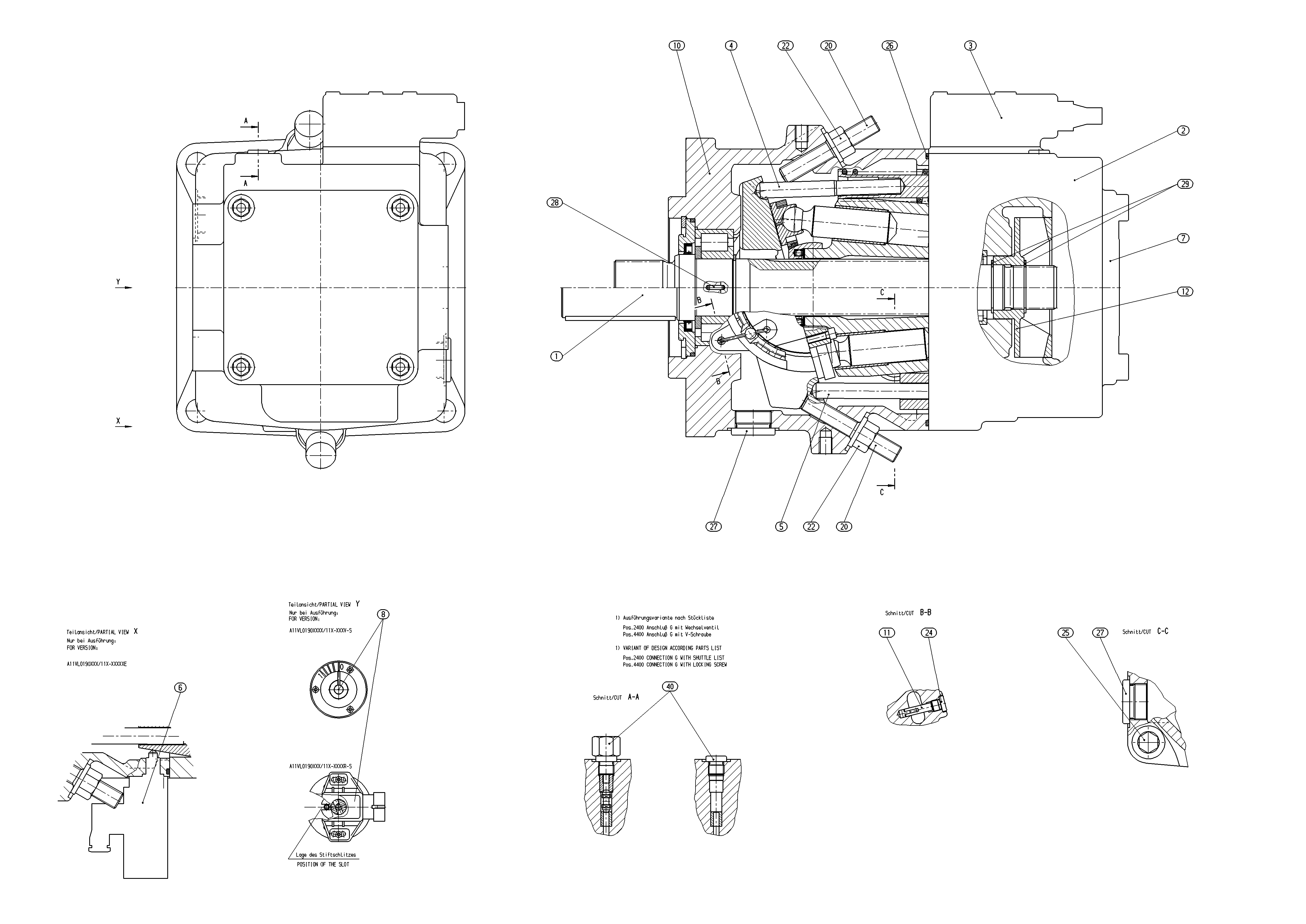 A11VO190DRS/11R-NSD12K02-S — Drawing
