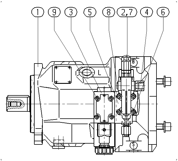 A A10VSO 28 DFR1/31R-PPA12K01 -SO108 — Drawing