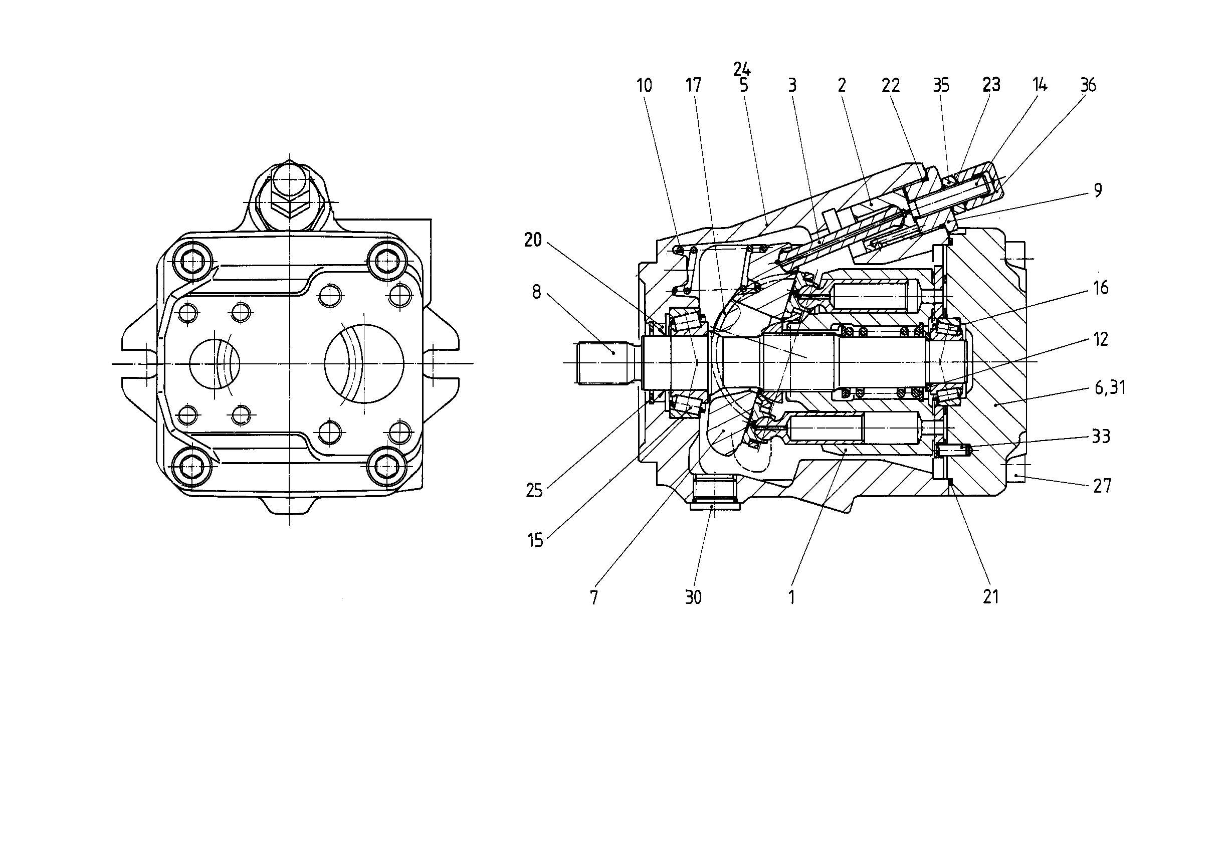 G AA10V O 45 OV /50L-PUS61N00 — Drawing