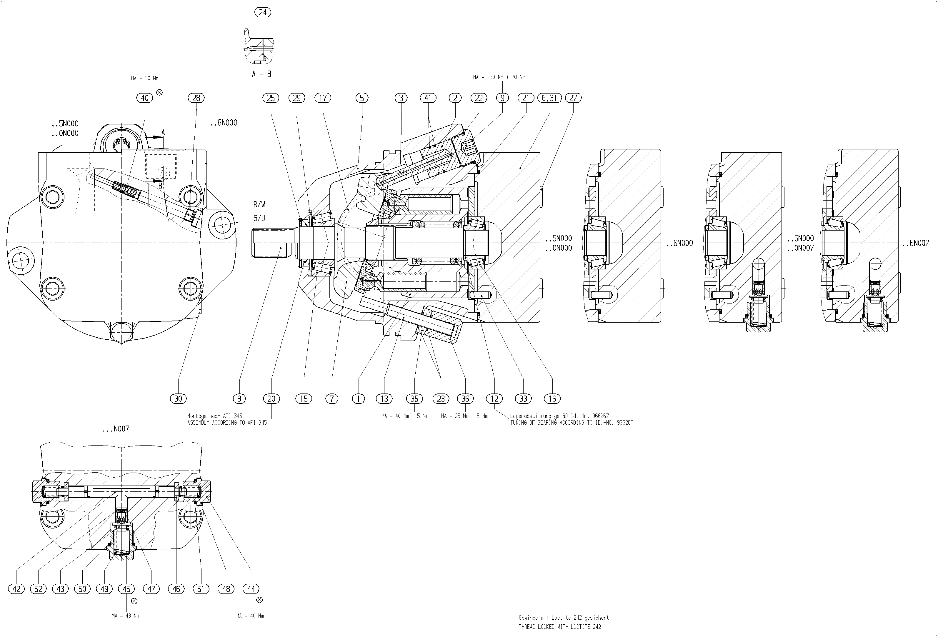 GA10VE45OV/52W1-VRF60N007-S1264 — Drawing
