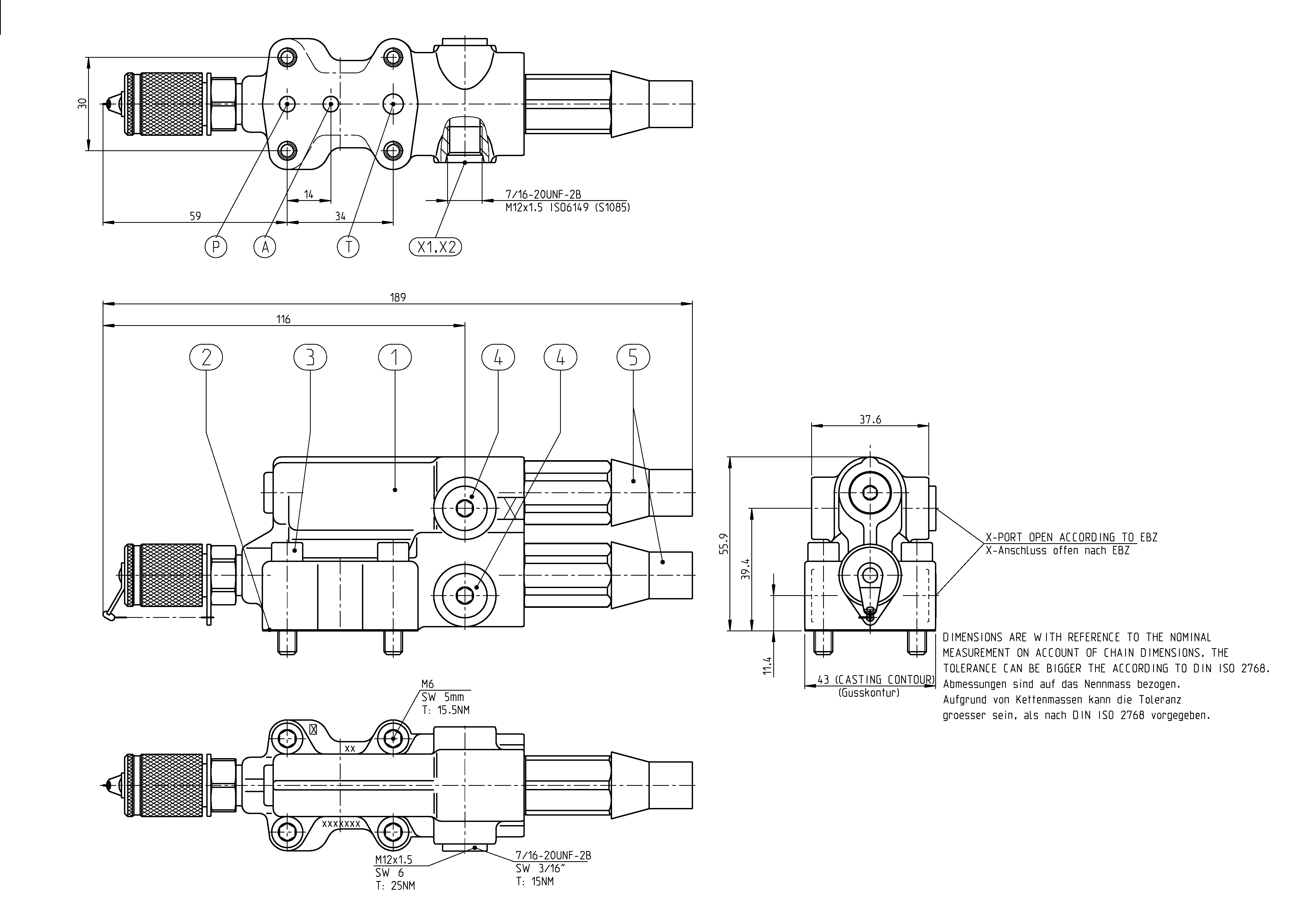 CONTROL VALVE — Drawing