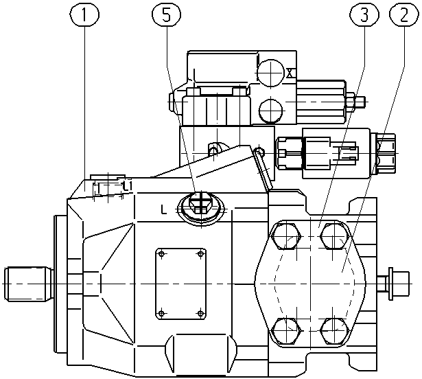 AL A10V O 45 DR /52R-VRC62K68 -S2302 — Drawing